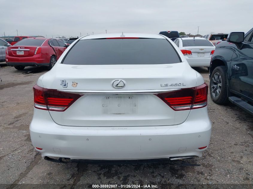 2013 LEXUS LS 460 L - JTHGL1EF2D5050219
