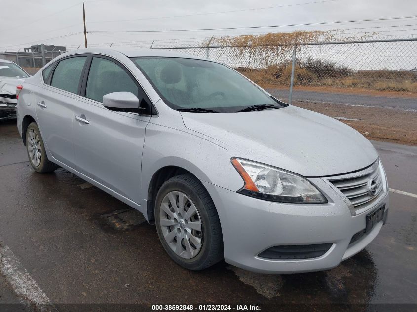 2014 NISSAN SENTRA FE+ S/FE+ SV/S/SL/SR/SV - 3N1AB7APXEL667027