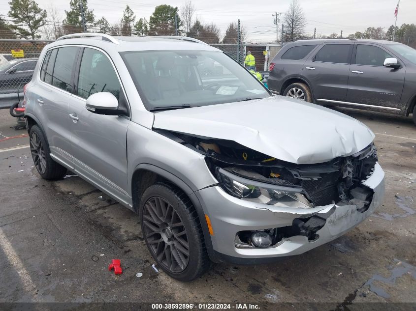 2015 VOLKSWAGEN TIGUAN R-LINE - WVGBV7AX0FW608827