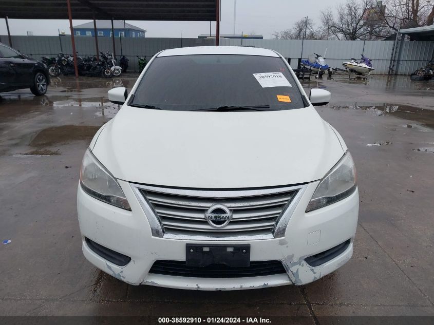 2014 NISSAN SENTRA S - 3N1AB7APXEY282571