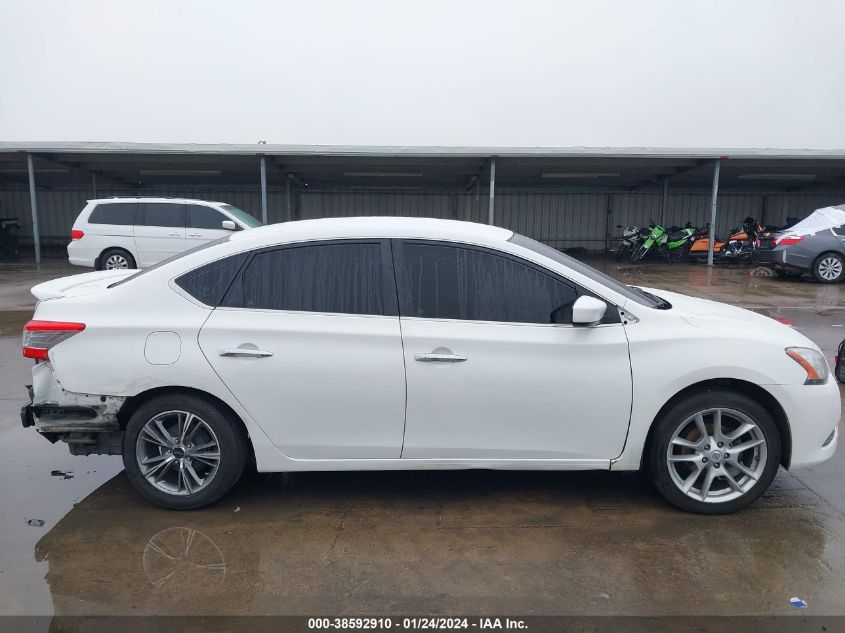 2014 NISSAN SENTRA S - 3N1AB7APXEY282571