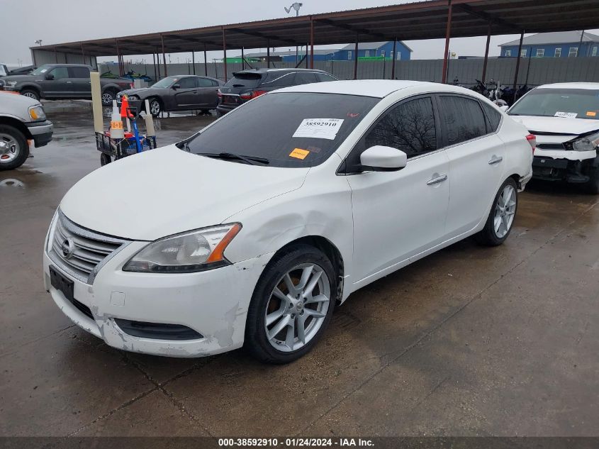 2014 NISSAN SENTRA S - 3N1AB7APXEY282571