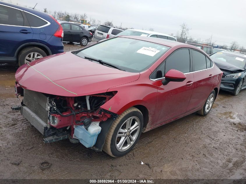 2017 CHEVROLET CRUZE LT - 1G1BE5SM1H7183217
