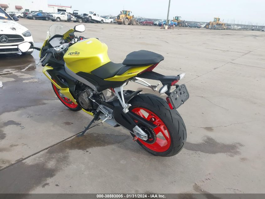 2022 APRILIA RS 660 ZD4KSUG03NS000199
