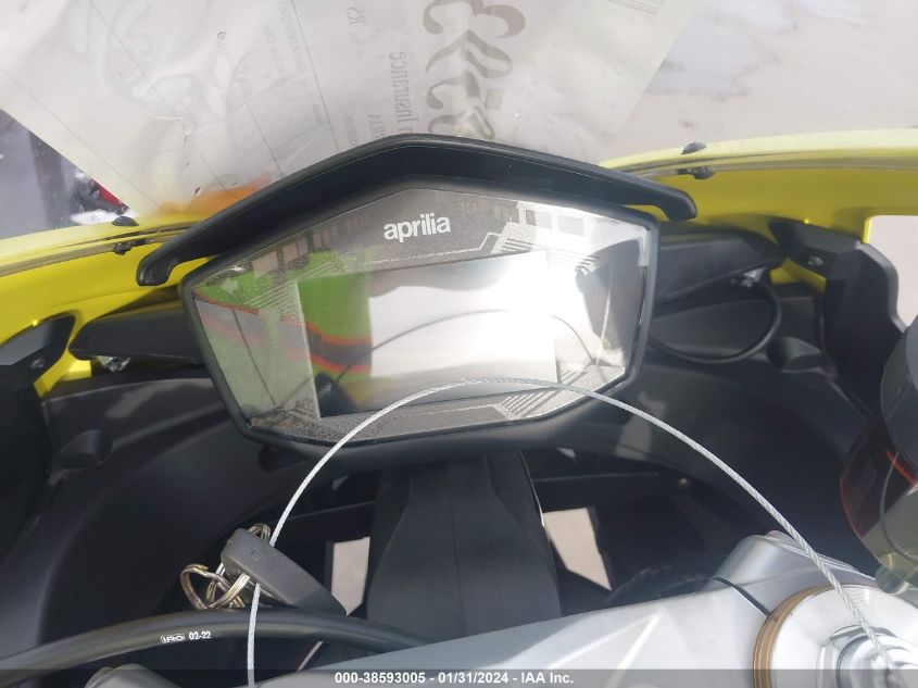 2022 APRILIA RS 660 ZD4KSUG03NS000199