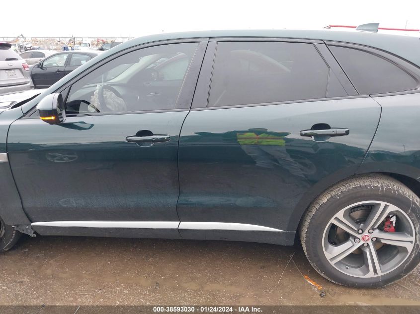 2017 JAGUAR F-PACE S - SADCM2BV0HA069626