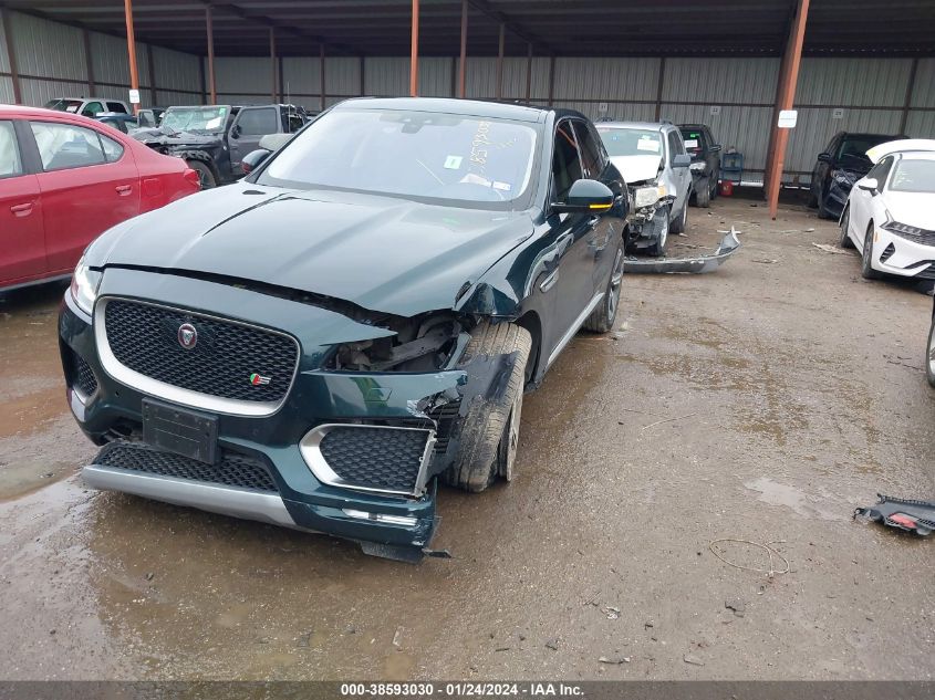 2017 JAGUAR F-PACE S - SADCM2BV0HA069626