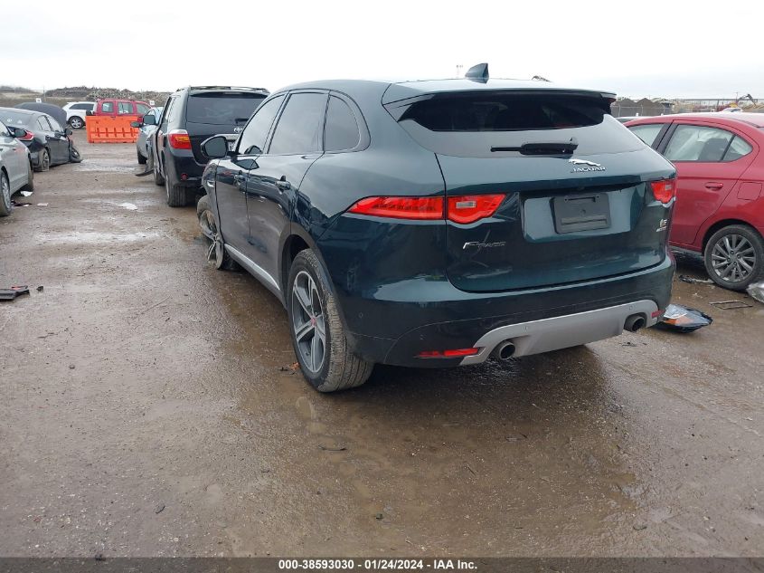 2017 JAGUAR F-PACE S - SADCM2BV0HA069626