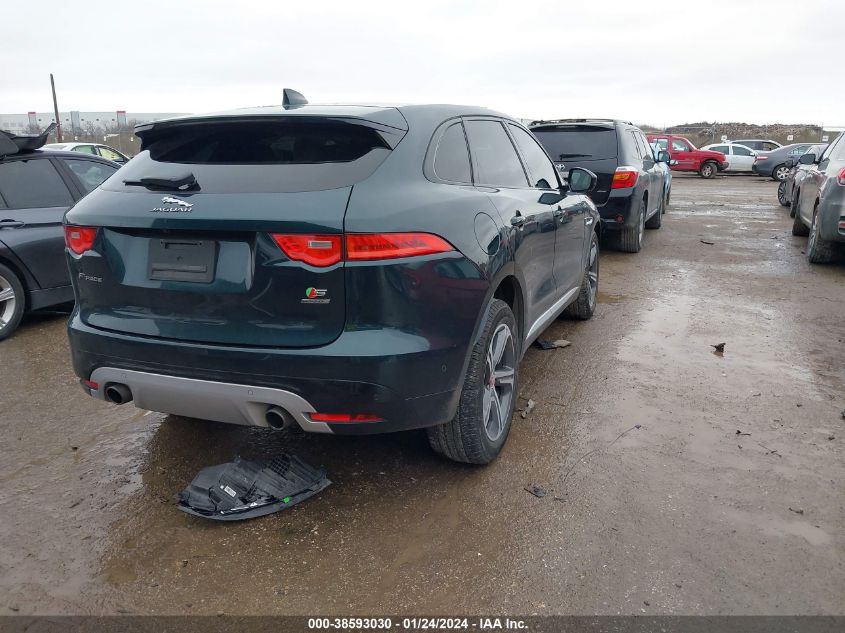 2017 JAGUAR F-PACE S - SADCM2BV0HA069626
