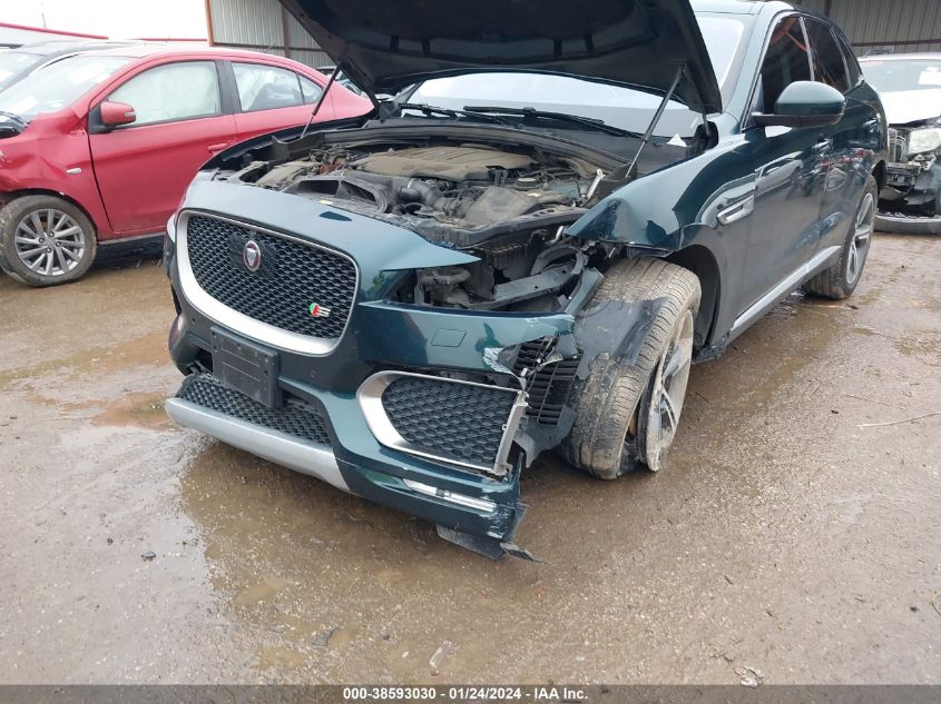 2017 JAGUAR F-PACE S - SADCM2BV0HA069626