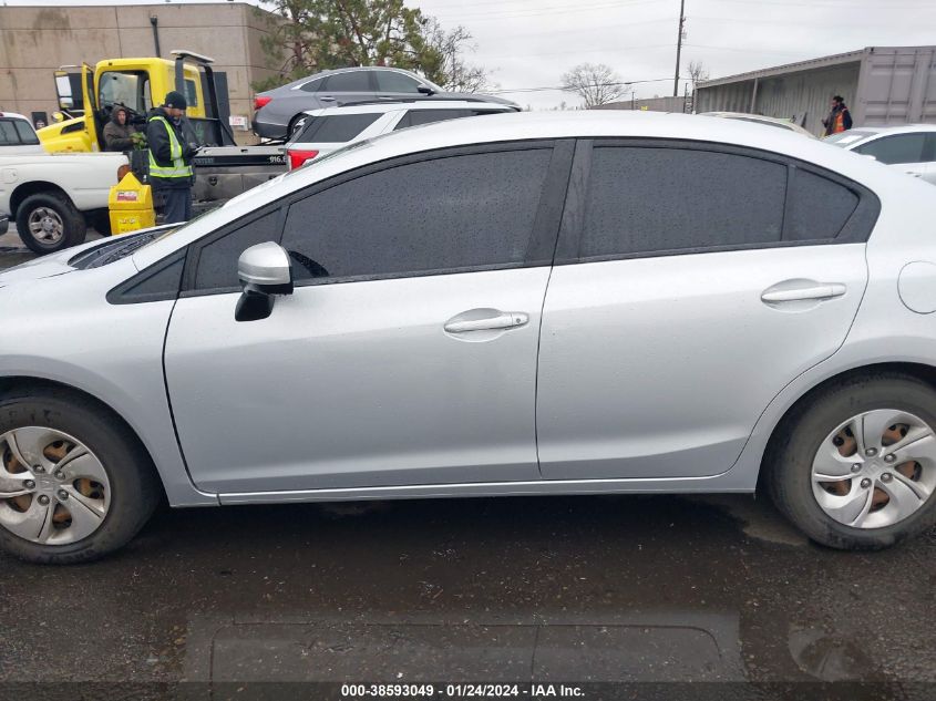 2015 HONDA CIVIC LX - 2HGFB2F52FH520225