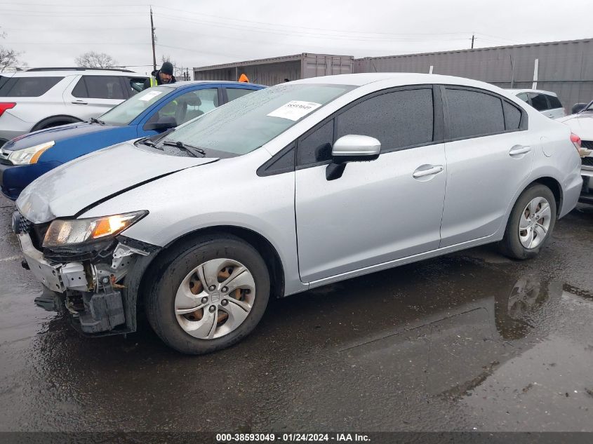 2015 HONDA CIVIC LX - 2HGFB2F52FH520225