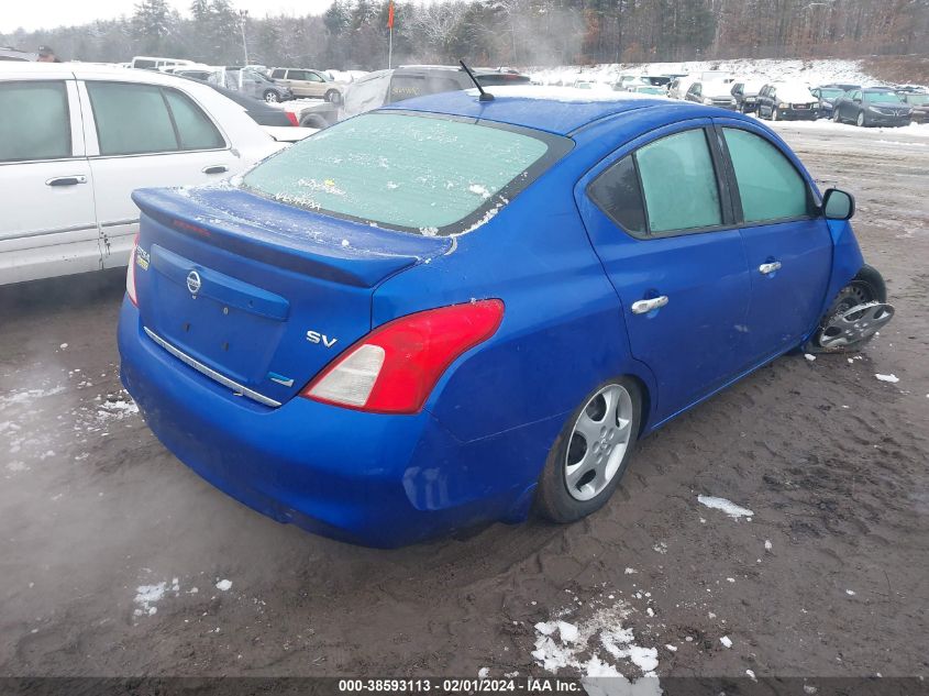 2014 NISSAN VERSA 1.6 SV - 3N1CN7AP3EL842184