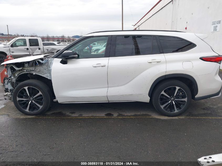 2021 TOYOTA HIGHLANDER XSE - 5TDJZRBH1MS132141