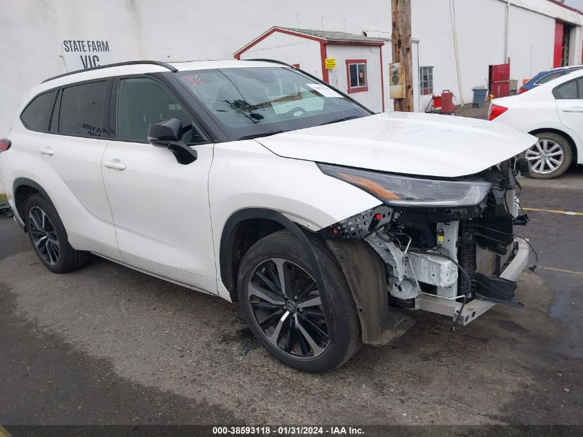 2021 TOYOTA HIGHLANDER XSE - 5TDJZRBH1MS132141