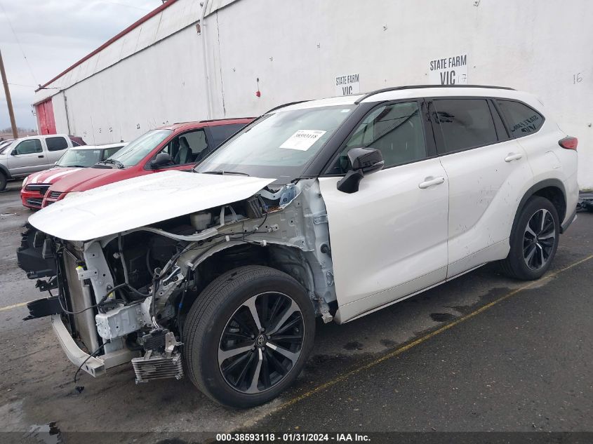 2021 TOYOTA HIGHLANDER XSE - 5TDJZRBH1MS132141