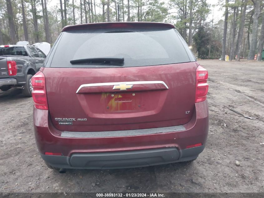 2017 CHEVROLET EQUINOX LT - 2GNFLFEK7H6199900