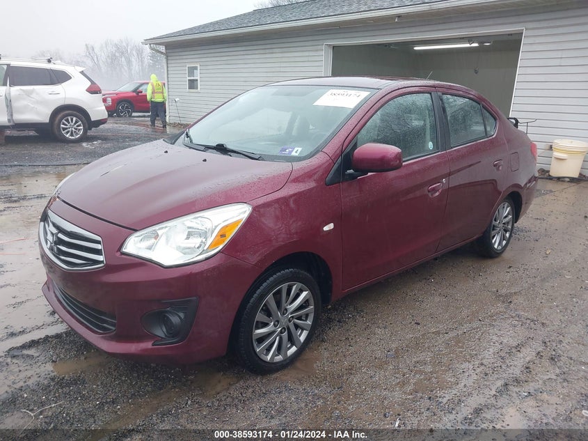 VIN ML32F3FJ7JHF05762 2018 MITSUBISHI MIRAGE G4 ES