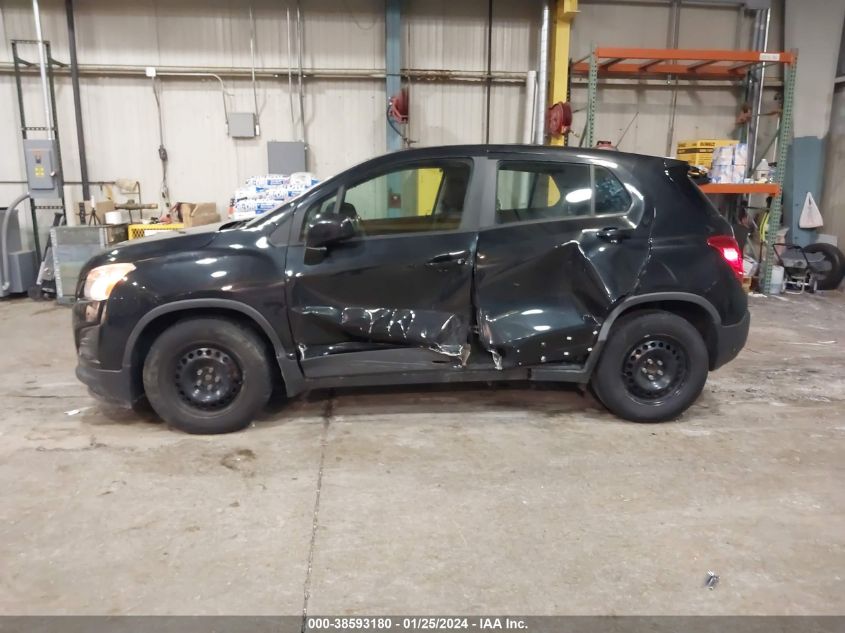 2015 CHEVROLET TRAX 1LS - 3GNCJKSB6FL237759