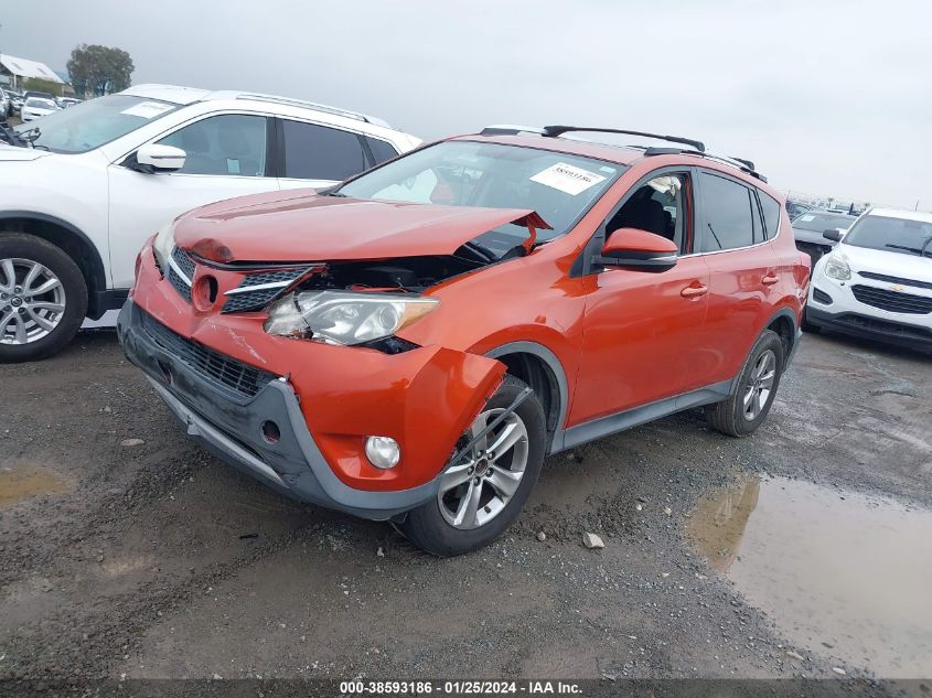 2015 TOYOTA RAV4 XLE - JTMWFREV8FJ050522