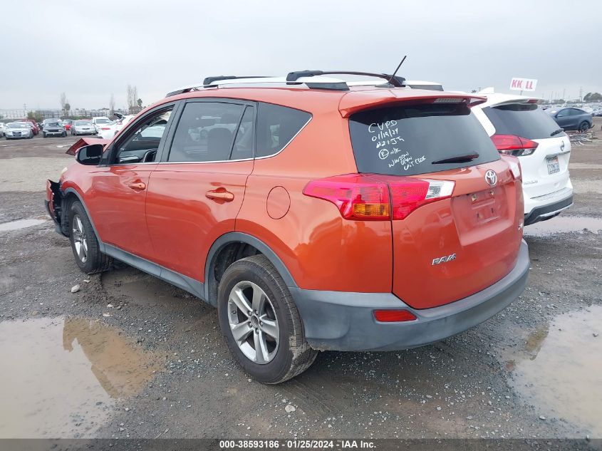 2015 TOYOTA RAV4 XLE - JTMWFREV8FJ050522