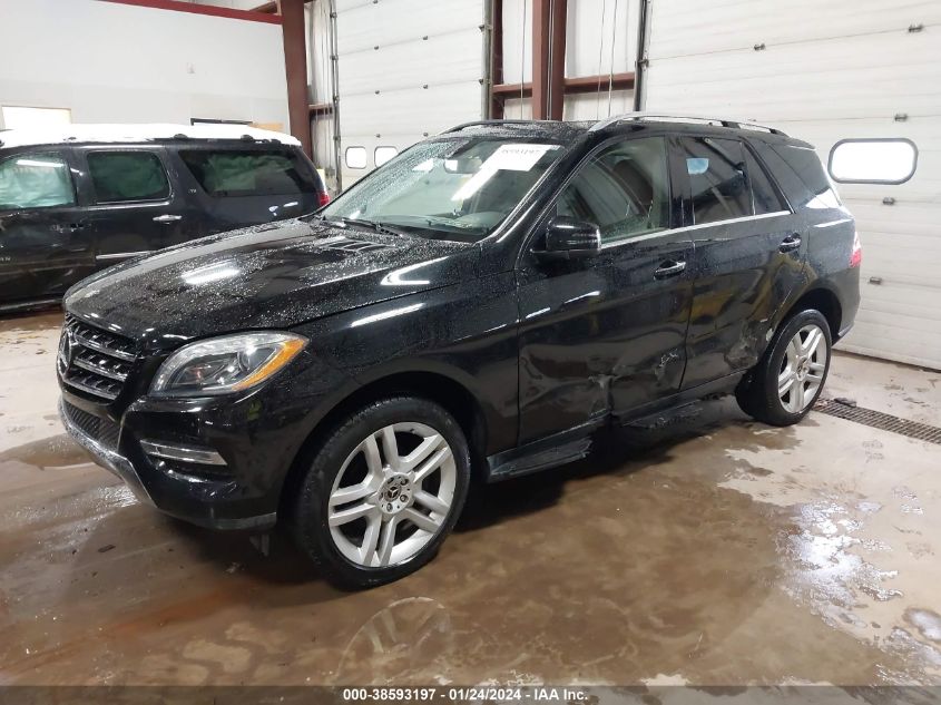 2014 MERCEDES-BENZ ML 350 BLUETEC 4MATIC - 4JGDA2EB0EA399137