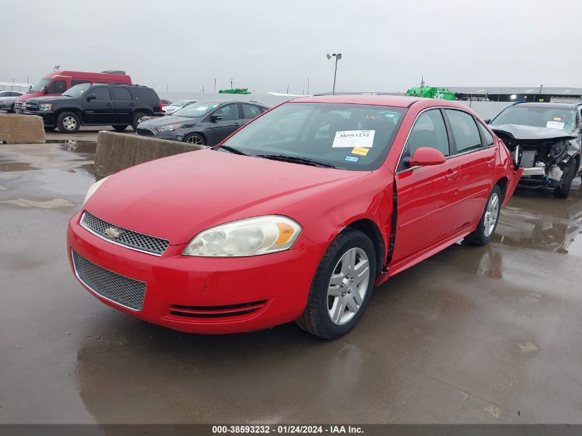 2013 CHEVROLET IMPALA LT - 2G1WG5E35D1220713