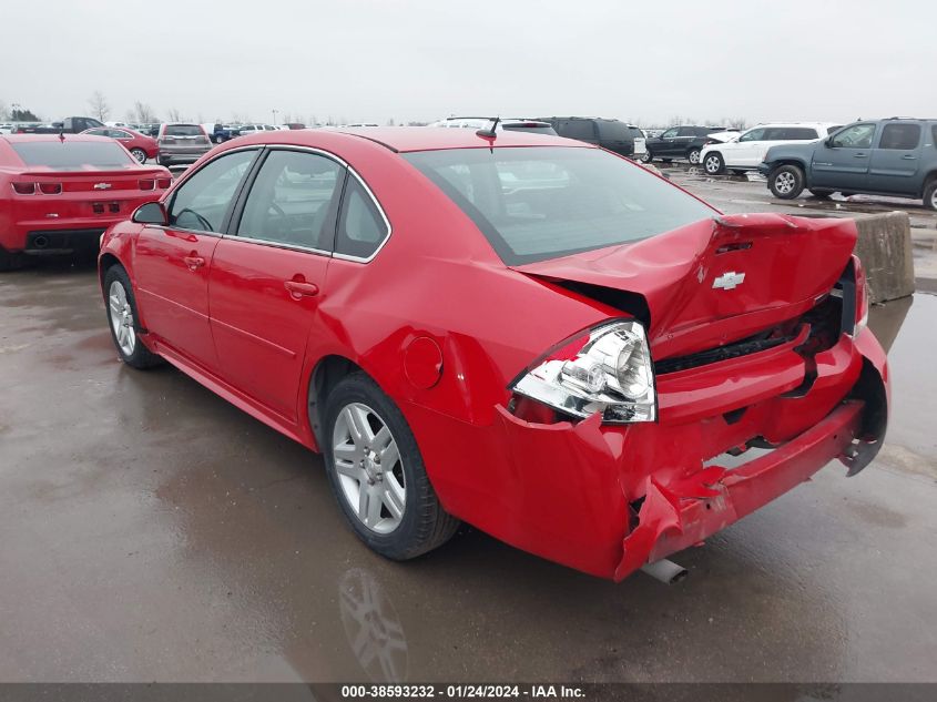 2013 CHEVROLET IMPALA LT - 2G1WG5E35D1220713