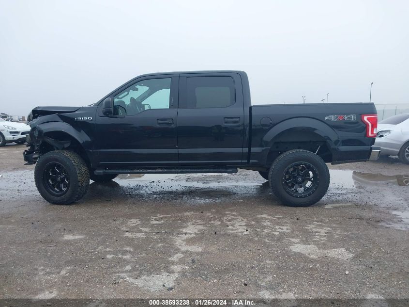 2015 FORD F-150 SUPERCREW - 1FTEW1EF6FKD05717