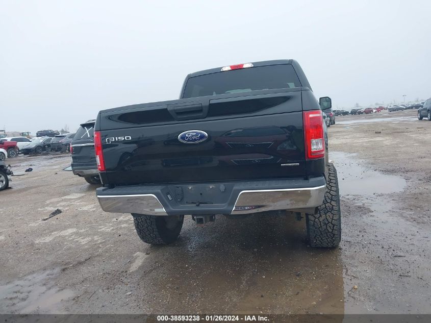 2015 FORD F-150 SUPERCREW - 1FTEW1EF6FKD05717
