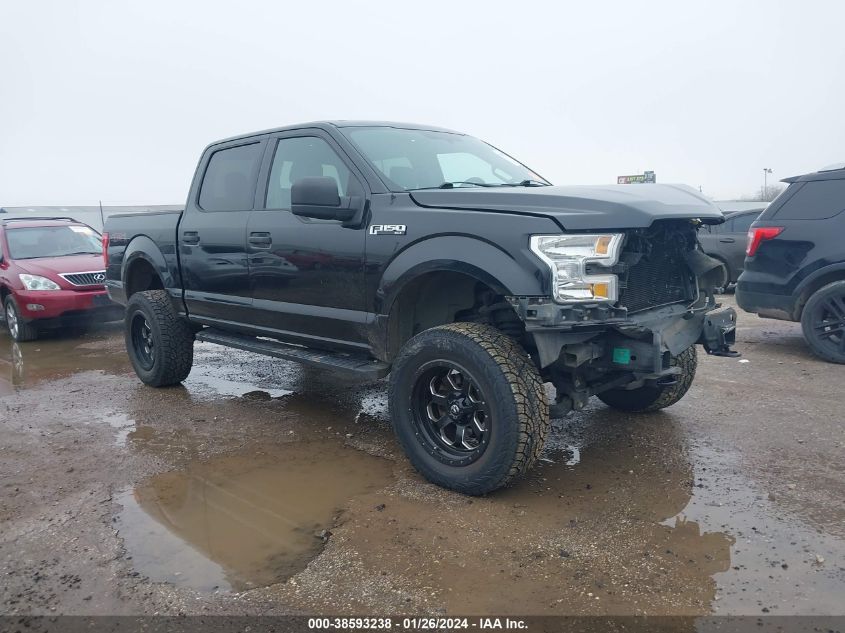 2015 FORD F-150 SUPERCREW - 1FTEW1EF6FKD05717