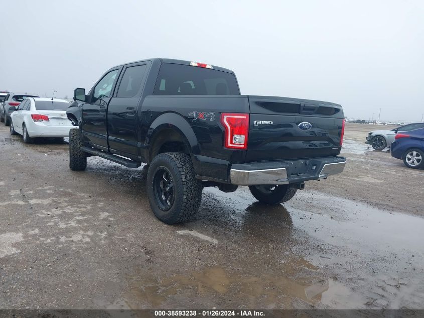 2015 FORD F-150 SUPERCREW - 1FTEW1EF6FKD05717