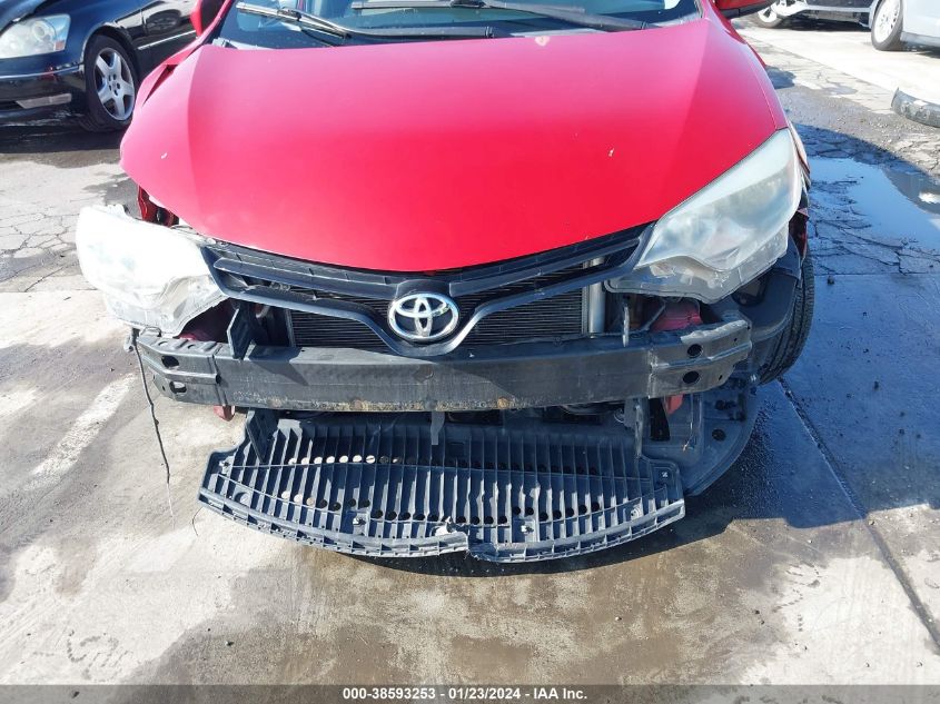 2014 TOYOTA COROLLA LE PLUS - 5YFBURHE6EP107309