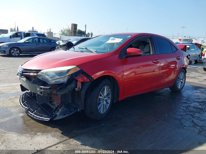 2014 TOYOTA COROLLA LE PLUS - 5YFBURHE6EP107309