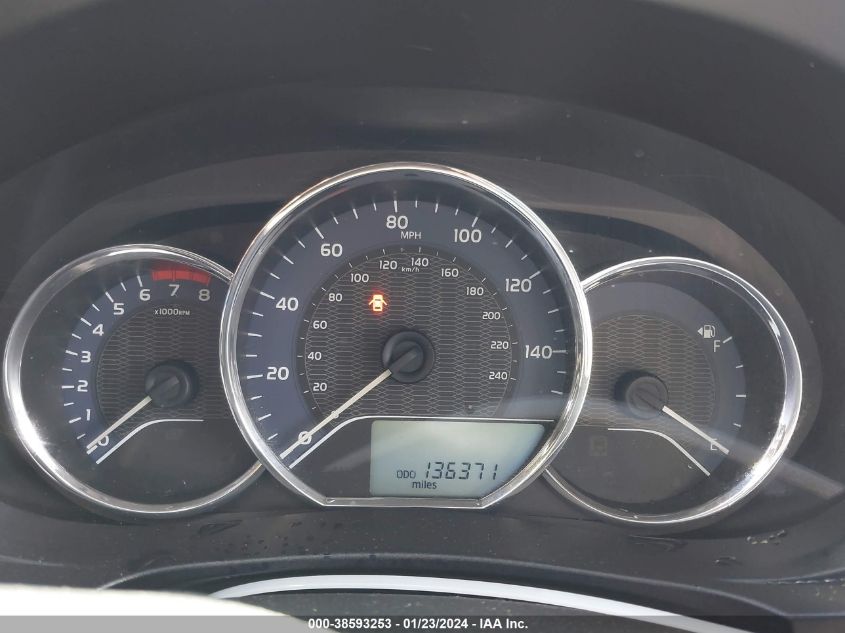 2014 TOYOTA COROLLA LE PLUS - 5YFBURHE6EP107309