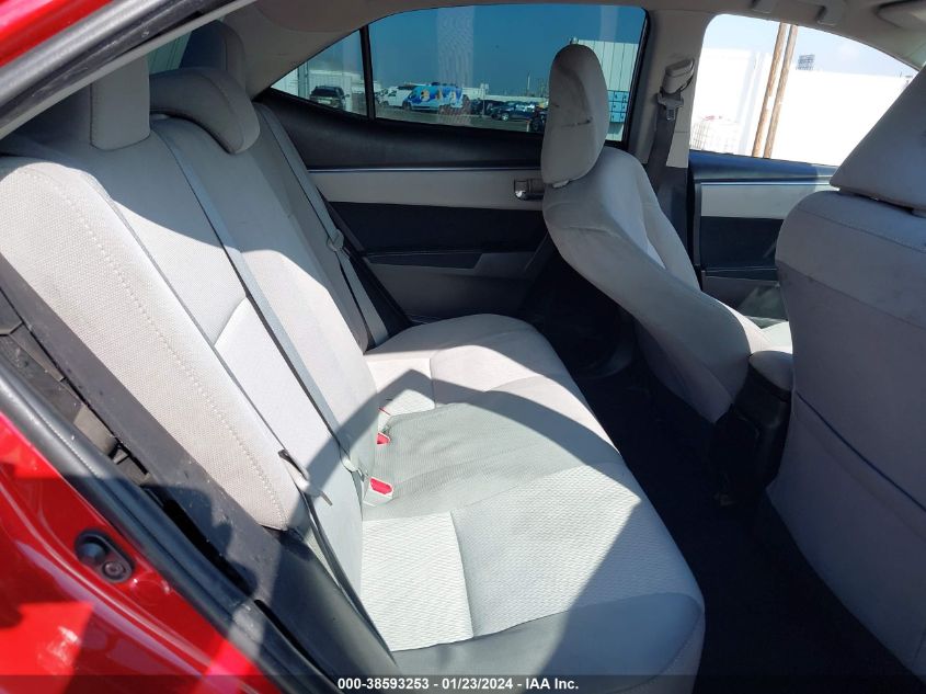 2014 TOYOTA COROLLA LE PLUS - 5YFBURHE6EP107309