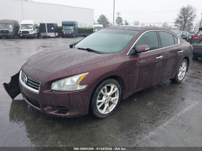 2014 NISSAN MAXIMA 3.5 SV - 1N4AA5APXEC441852