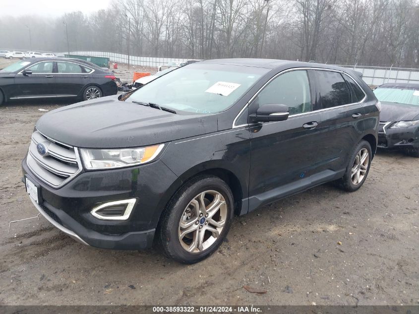 2016 FORD EDGE TITANIUM - 2FMPK4K85GBB42139