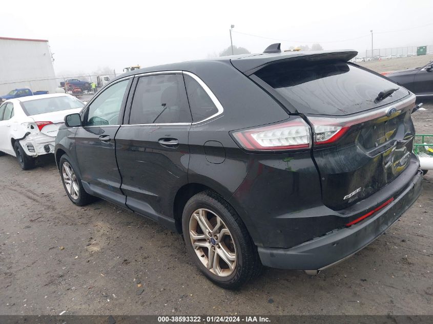 2016 FORD EDGE TITANIUM - 2FMPK4K85GBB42139