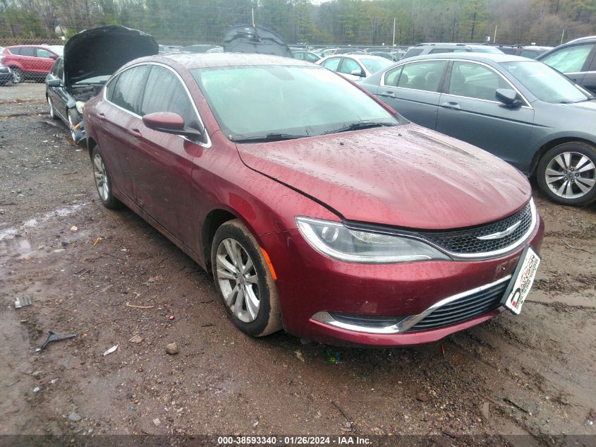 2015 CHRYSLER 200 LIMITED - 1C3CCCAB1FN714211
