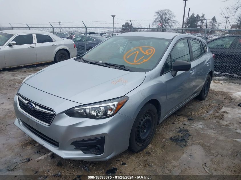 2019 SUBARU IMPREZA - 4S3GTAB60K3722938