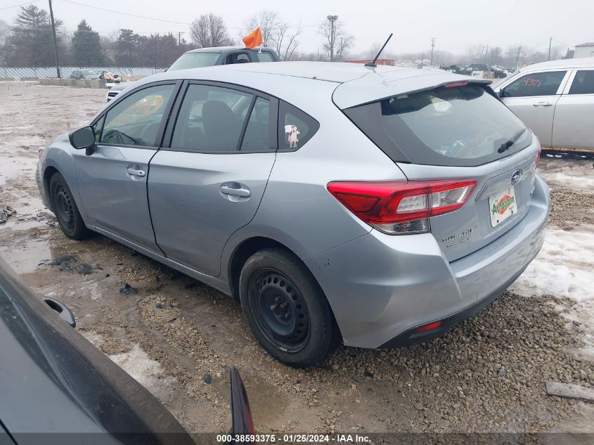 2019 SUBARU IMPREZA - 4S3GTAB60K3722938