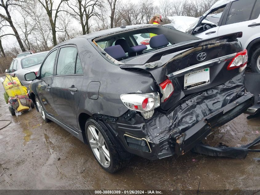 2013 TOYOTA COROLLA S - 2T1BU4EE7DC075850
