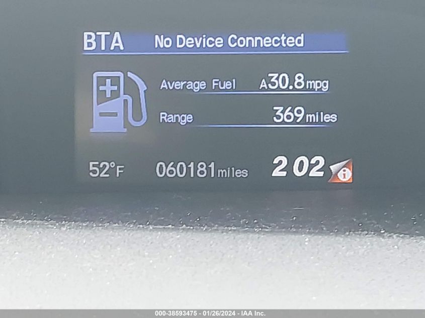 2013 HONDA CIVIC EX - 2HGFG3B87DH523223