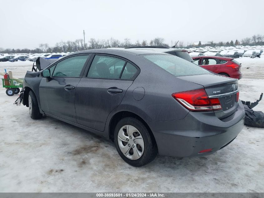 2014 HONDA CIVIC LX - 19XFB2F54EE051549