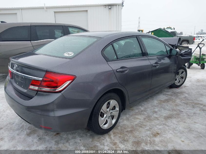 2014 HONDA CIVIC LX - 19XFB2F54EE051549