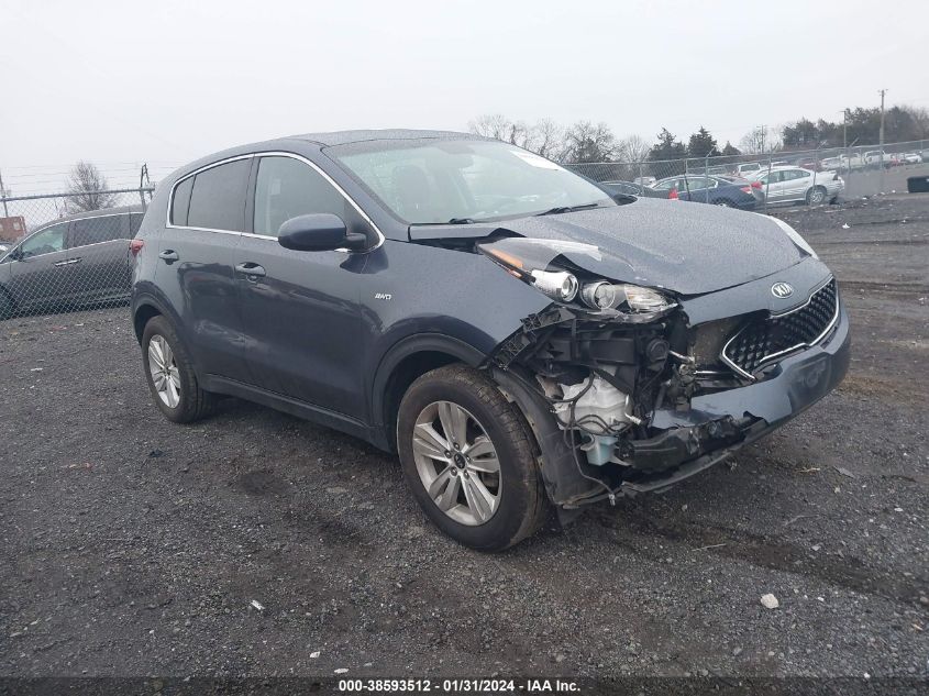 2018 KIA SPORTAGE LX - KNDPMCAC0J7301728