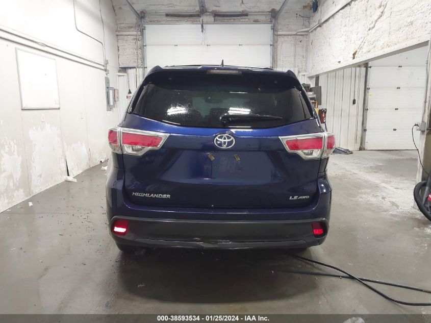 2015 TOYOTA HIGHLANDER LE PLUS V6 - 5TDBKRFHXFS202385