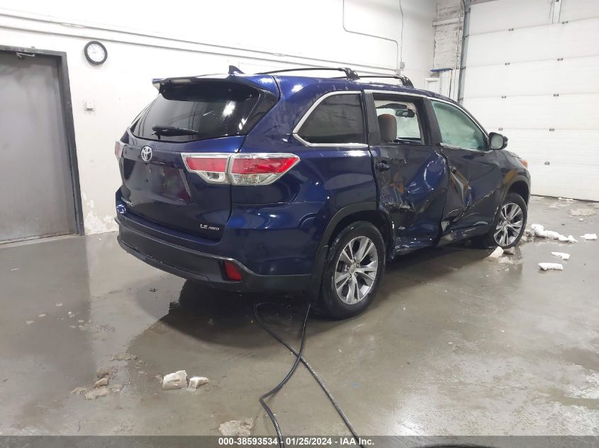 2015 TOYOTA HIGHLANDER LE PLUS V6 - 5TDBKRFHXFS202385