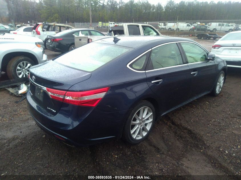 2014 TOYOTA AVALON LIMITED - 4T1BK1EB6EU127480